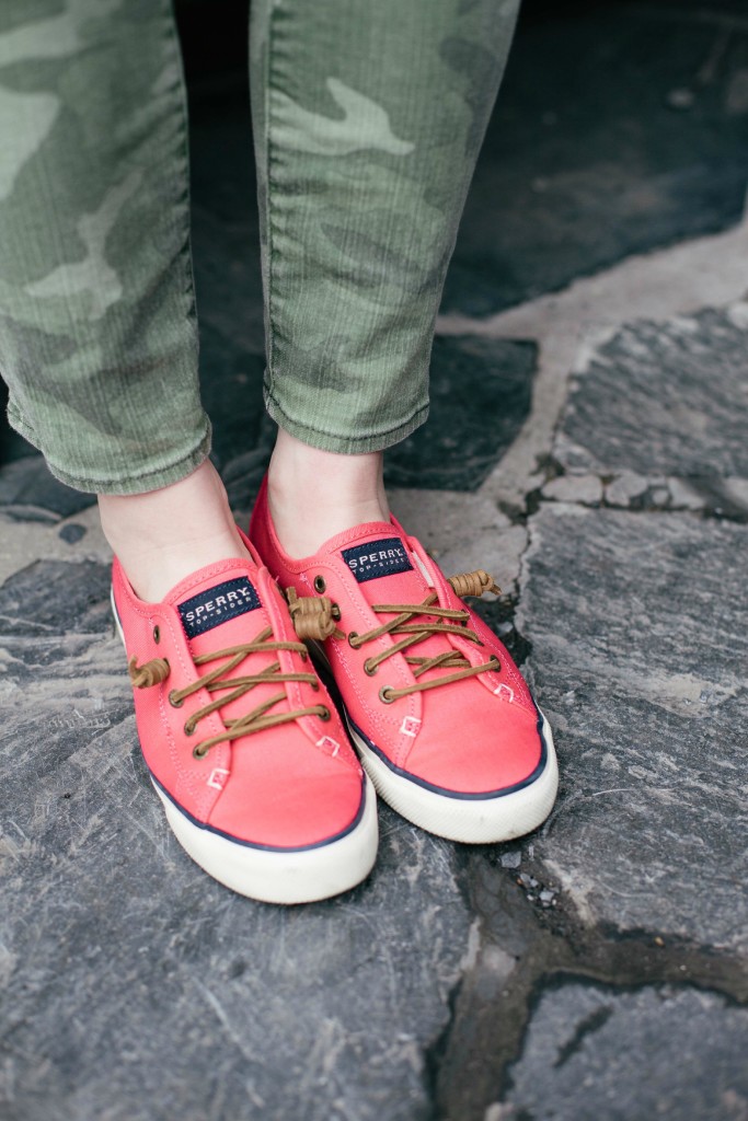 spring sperry sneakers I wit & whimsy