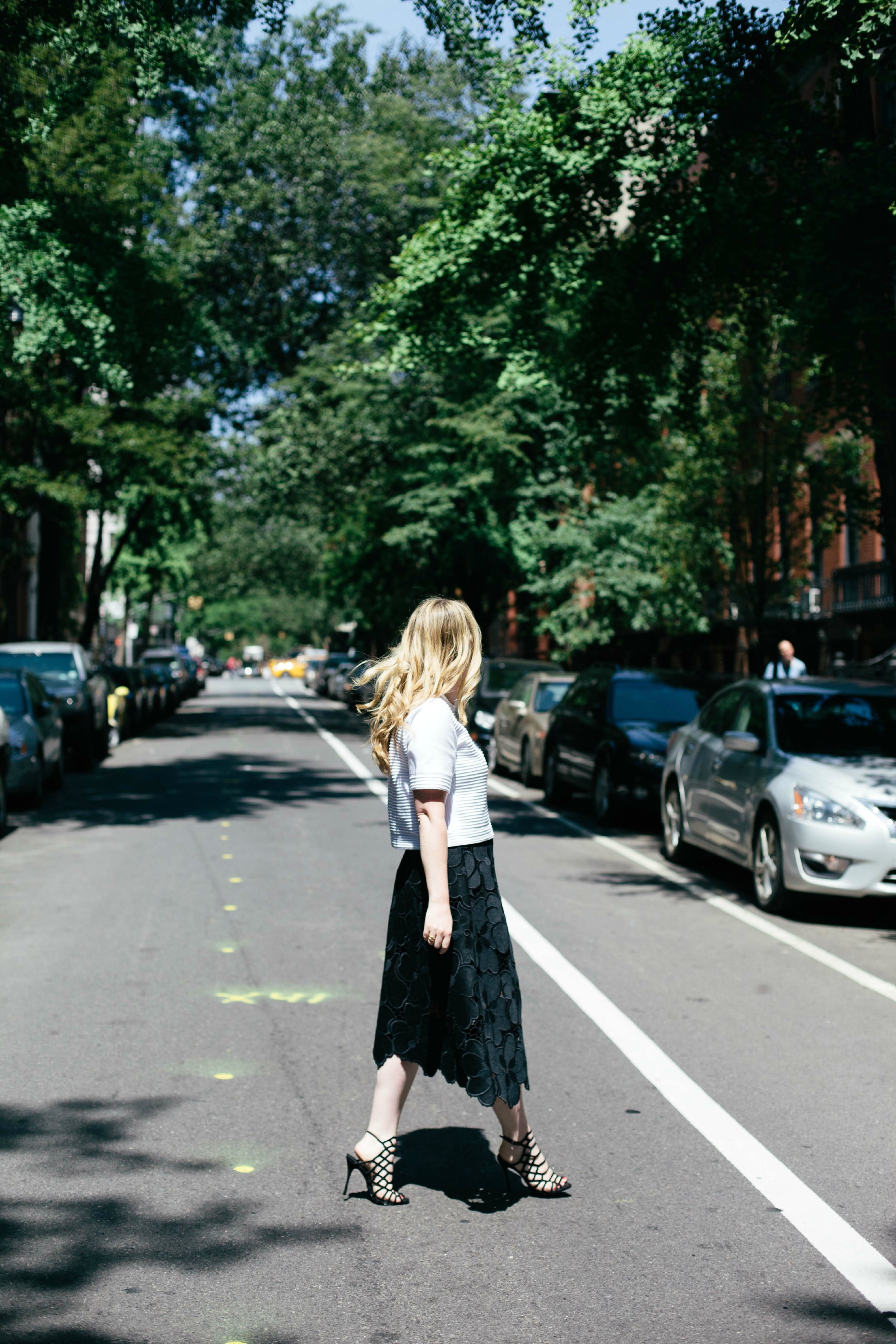 wit & whimsy I meghan donovan I cynthia rowley skirt
