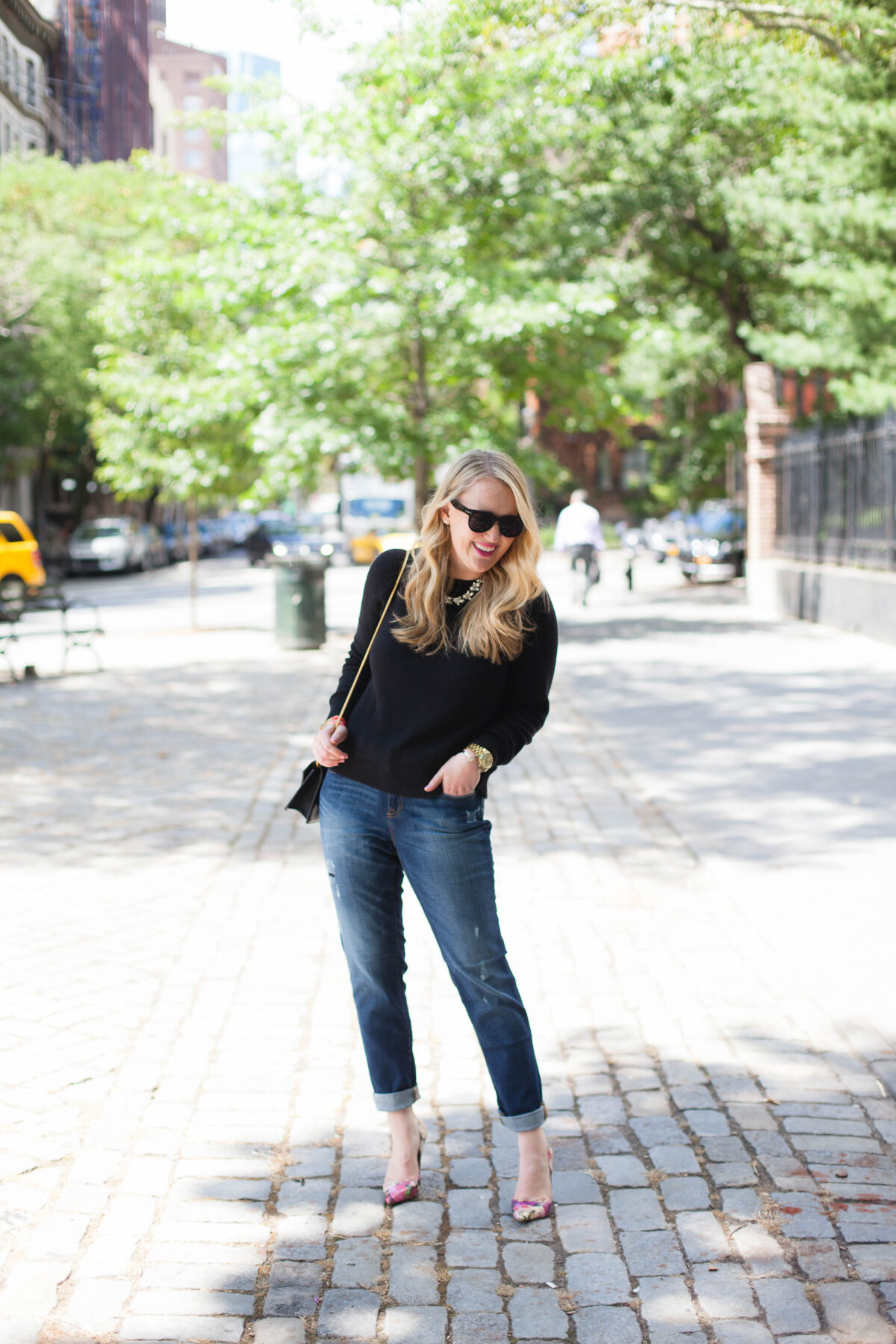 boyfriend jeans I gap factory I wit & whimsy