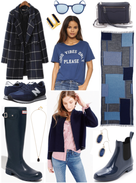 Navy Pieces for Winter