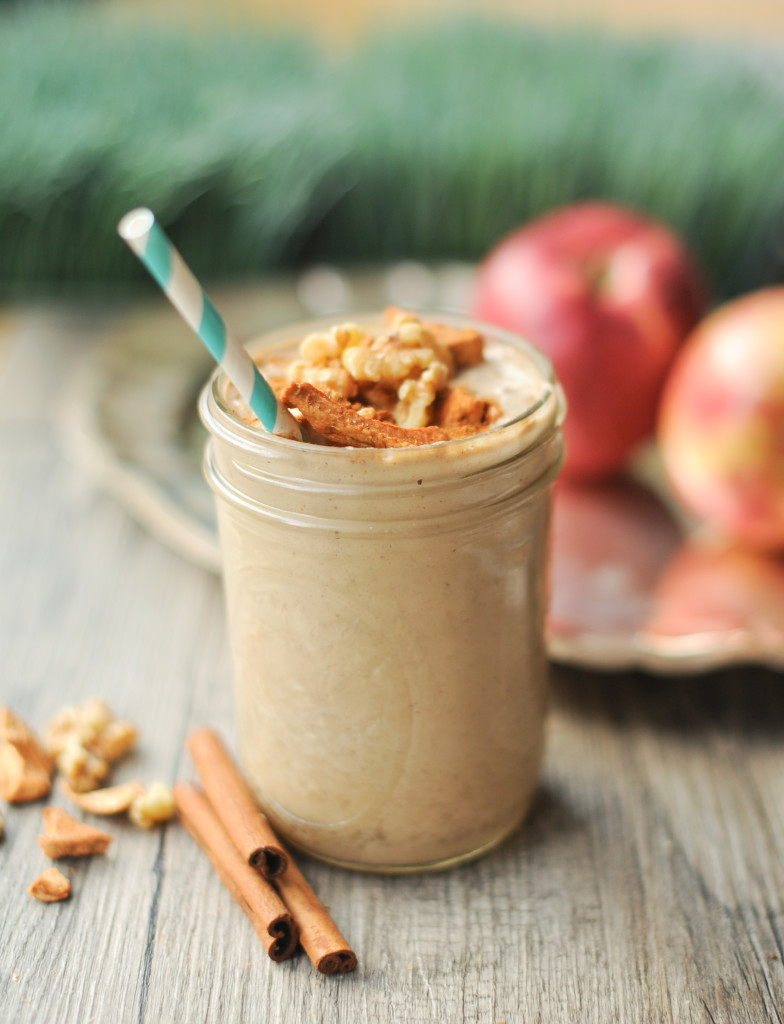 Be Well With Arielle's Healthy Apple Pie Smoothie