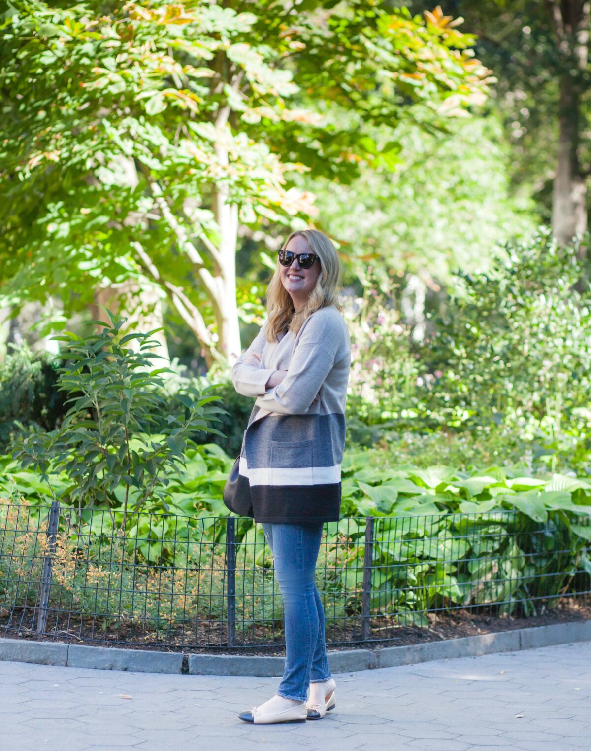 Boyfriend Cardigan I Chanel Flats