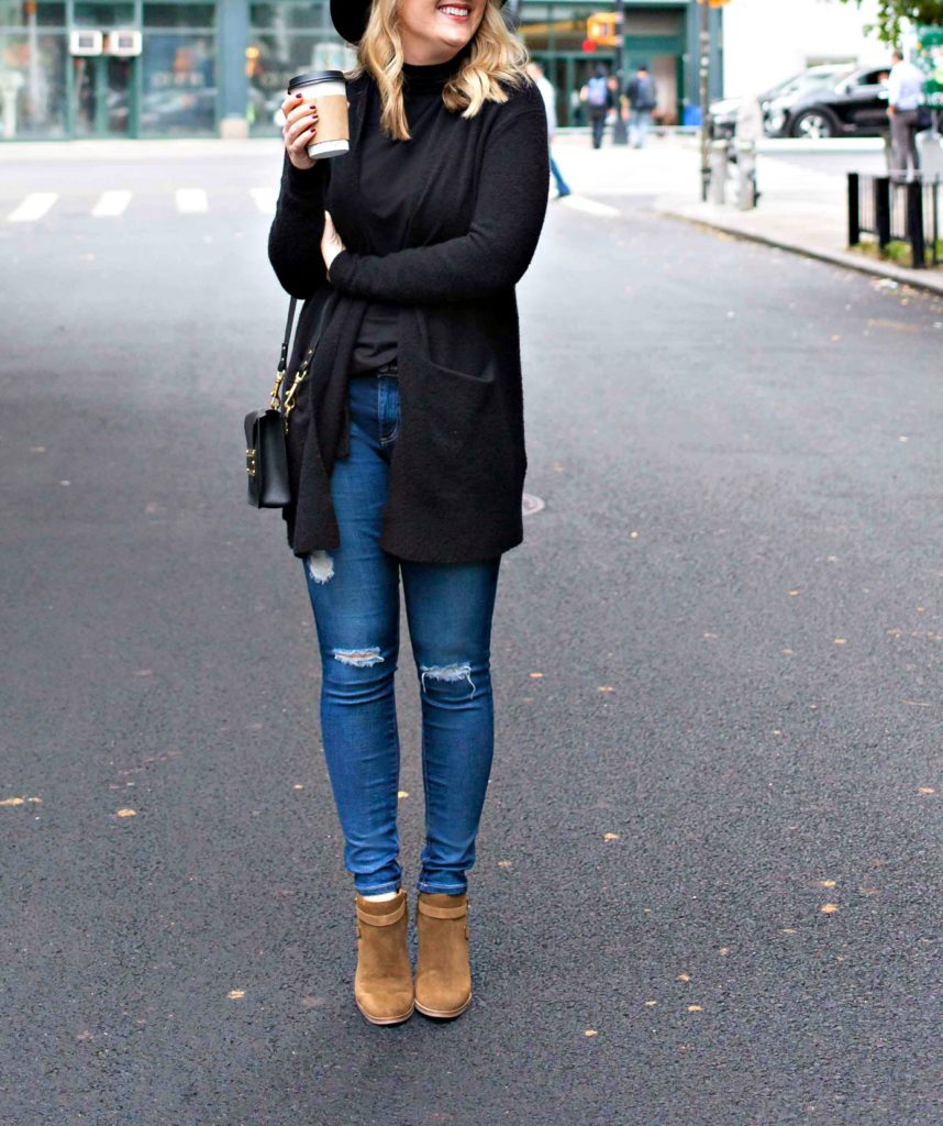 Boyfriend Sweater and Booties
