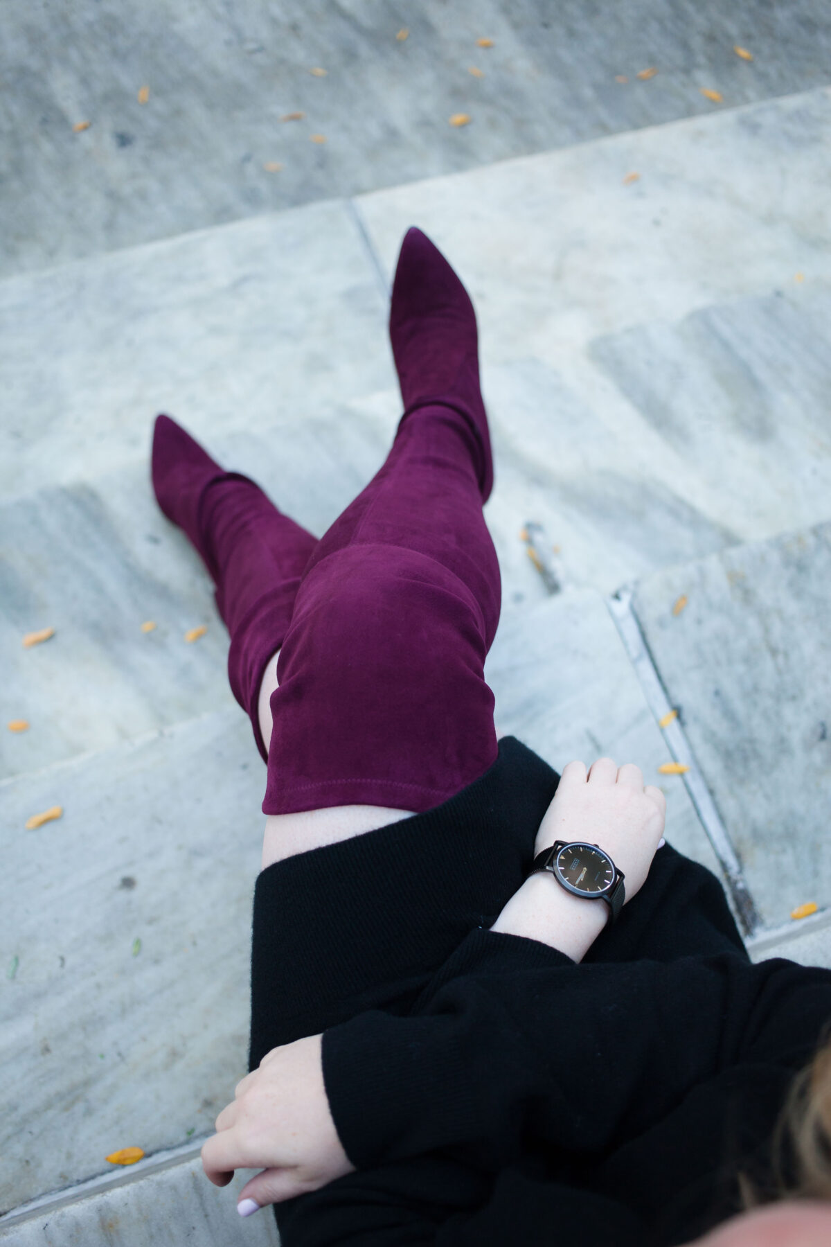 wit & whimsy I Bordeaux Boots