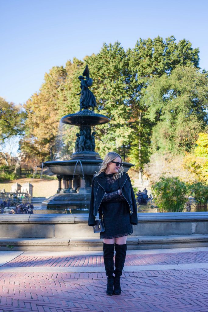 Vince Camuto Over The Knee Boots on Meghan Donovan of wit & whimsy