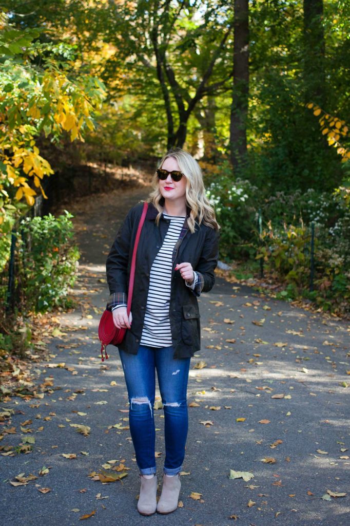 Easy Fall Outfit on Meghan Donovan
