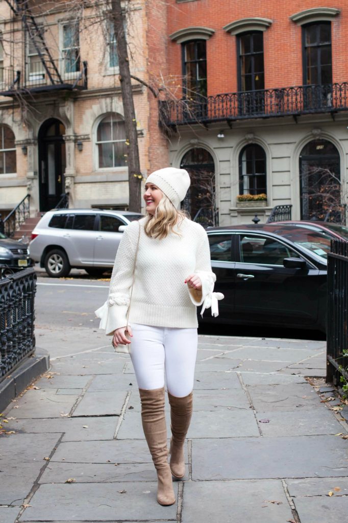 Winter Whites on blogger Meghan Donovan of wit & whimsy