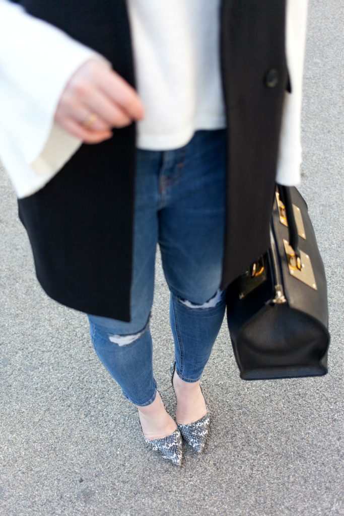 Ripped Jeans + Pumps I wit & whimsy