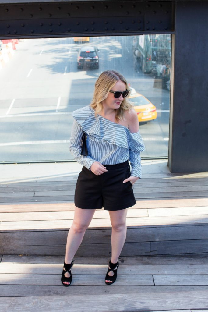 One Shoulder Top + Shorts I wit & whimsy