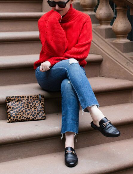 Mother Denim + H&M Sweater I wit & whimsy