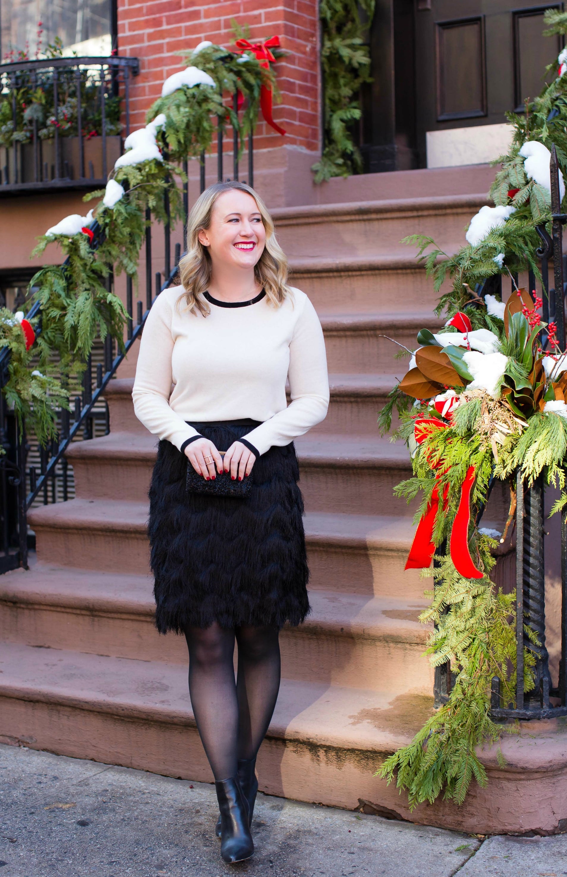 Classic Holiday Style on Meghan Donovan of wit & whimsy