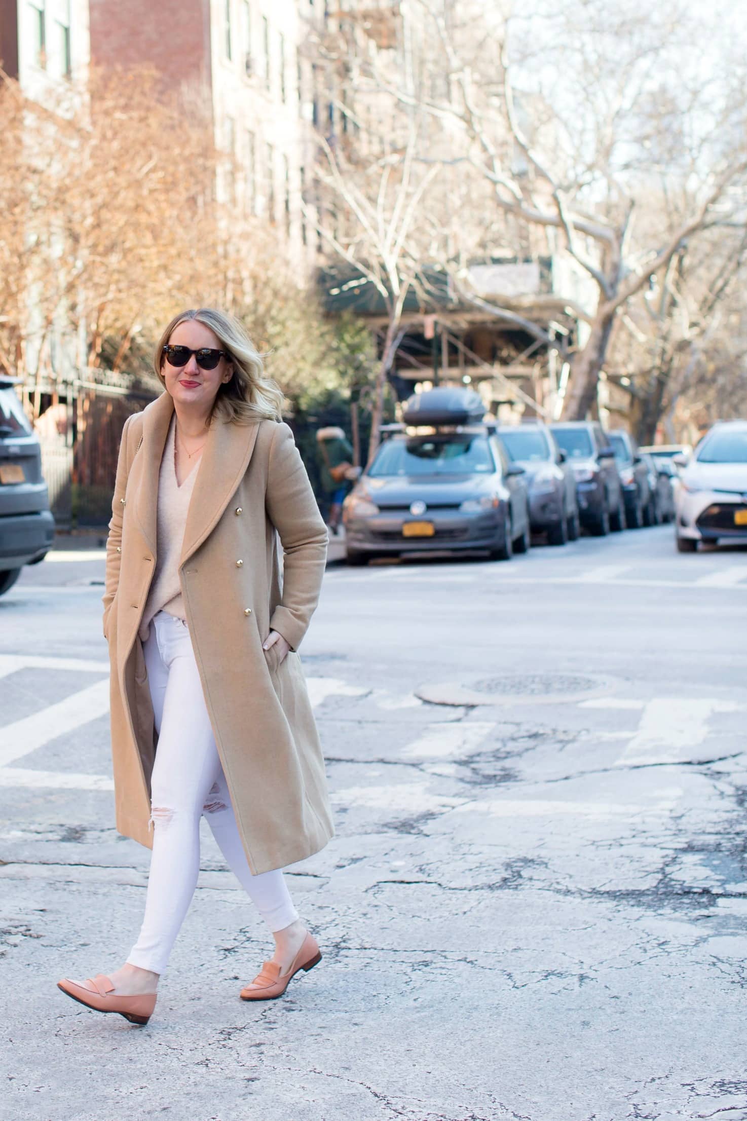Styling White Jeans in Winter I wit & whimsy