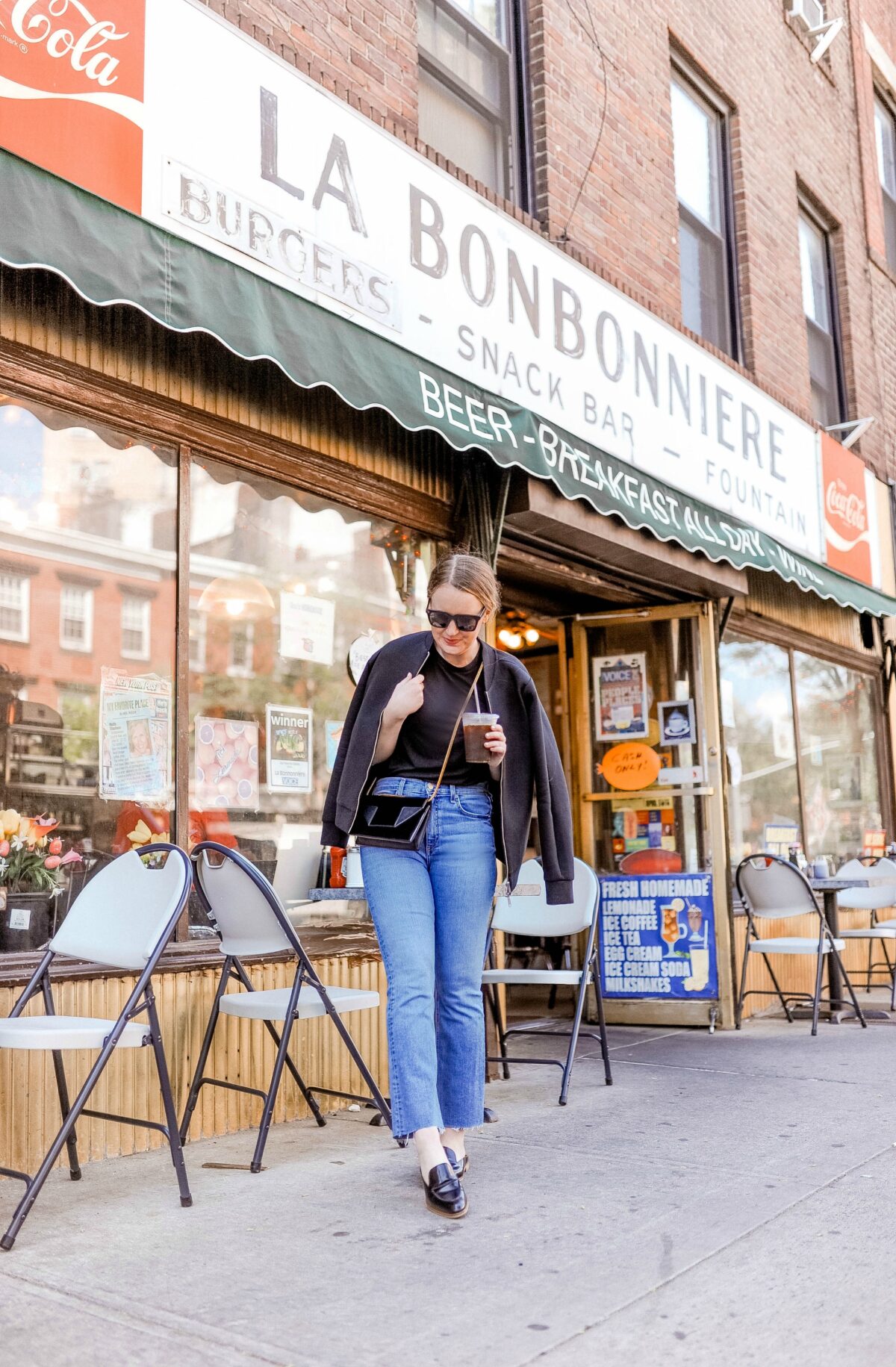 Madewell Bodysuit with Rag & Bone high rise jeans on Meghan Donovan of wit & whimsy