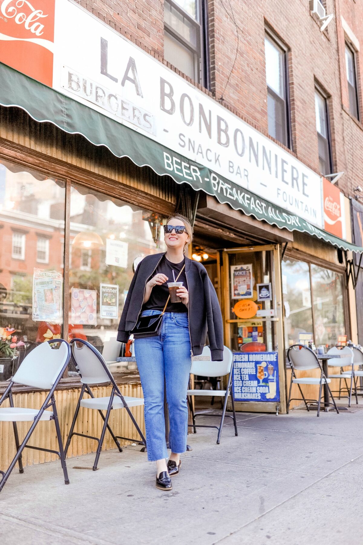 Bodysuit + Jeans + Mules on Meghan Donovan of wit & whimsy