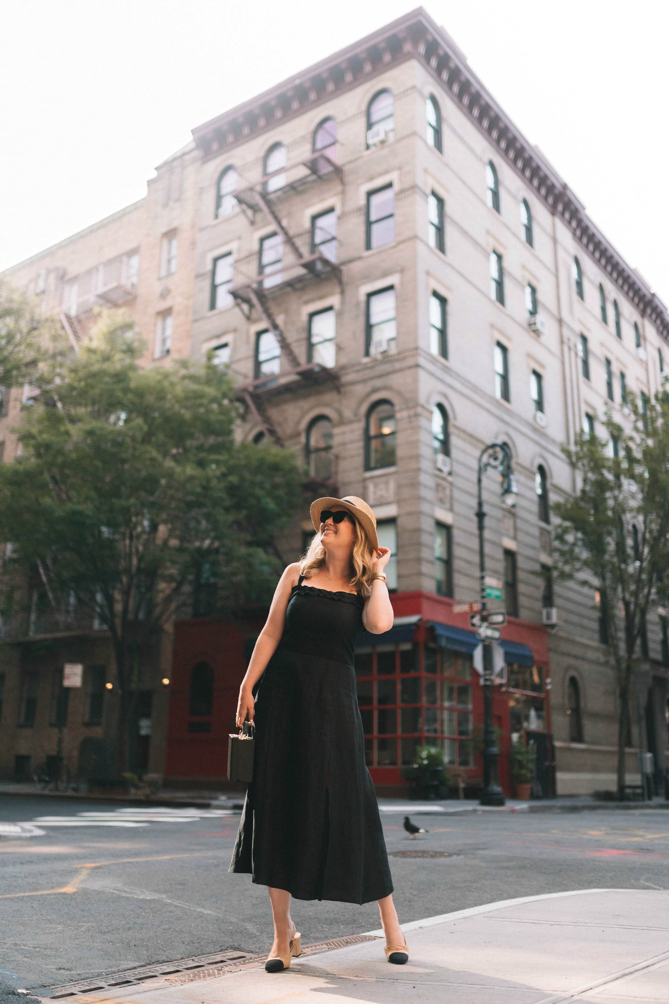 Linen Dress on Meghan Donovan of wit & whimsy