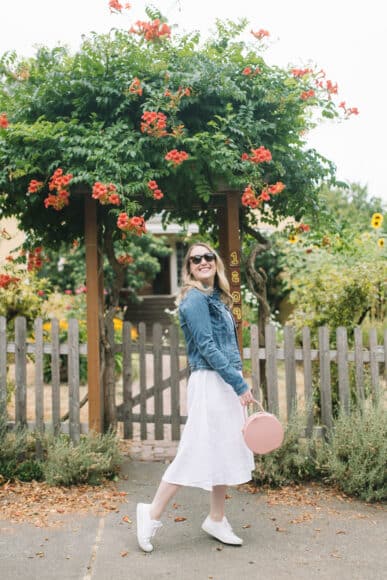 Flirty and Sporty Summer Style I on Meghan Donovan of wit & whimsy