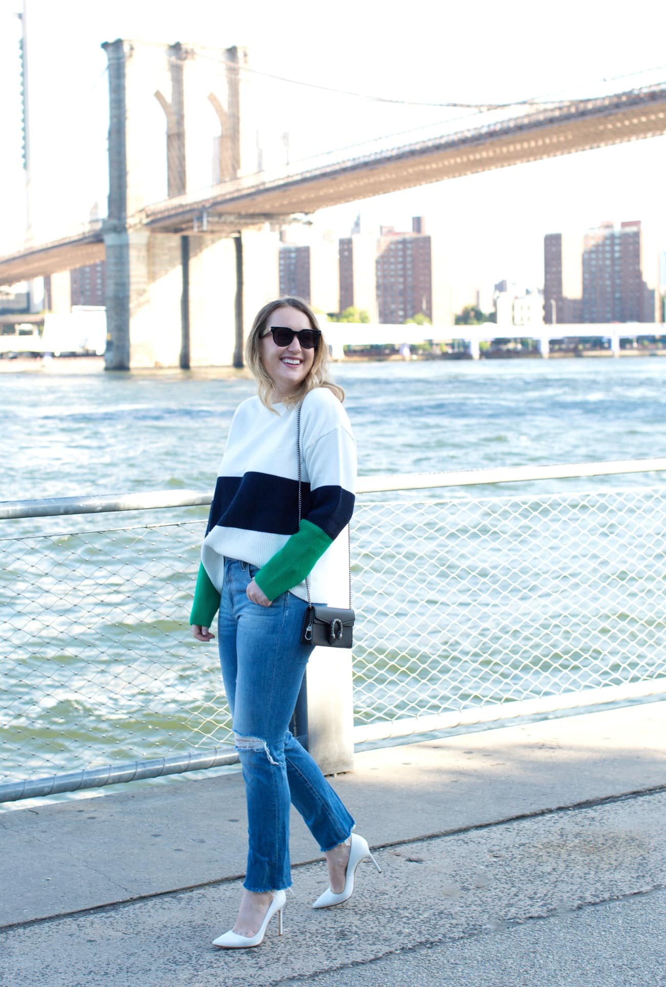Colorblock Sweater I Fall Style on wit & whimsy's Meghan Donovan