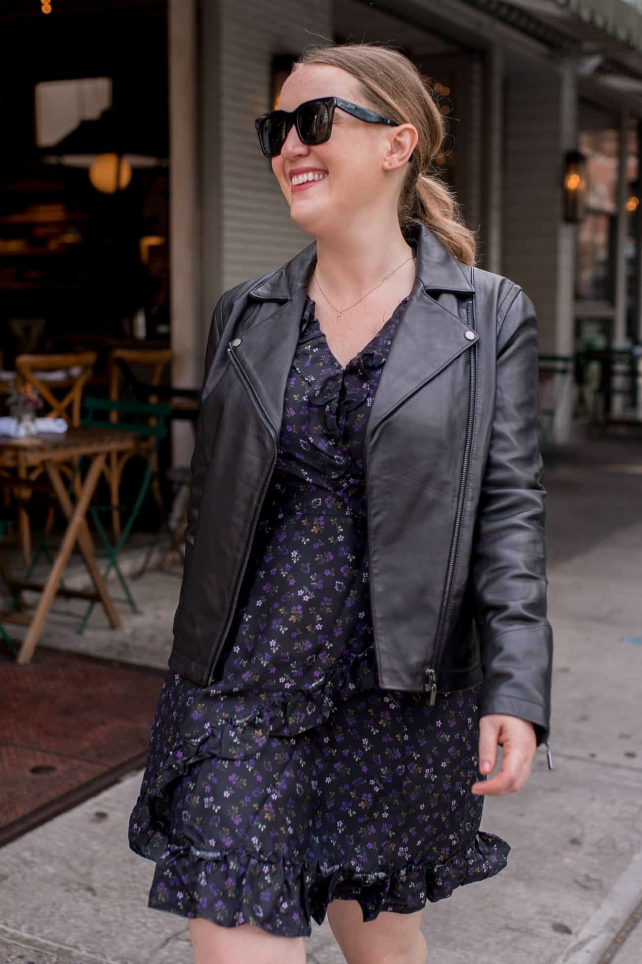 Biker Jacket Outfit I wit & whimsy