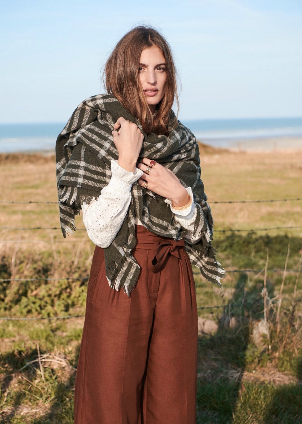 Plaid Scarf