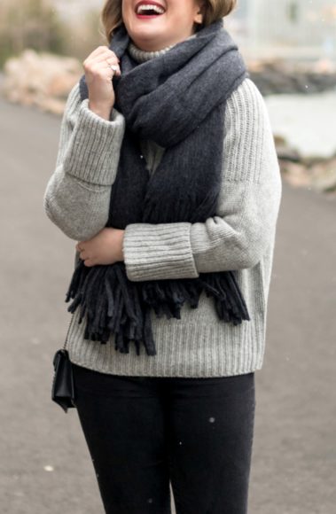 Gray Neutral Outfit I wit & whimsy