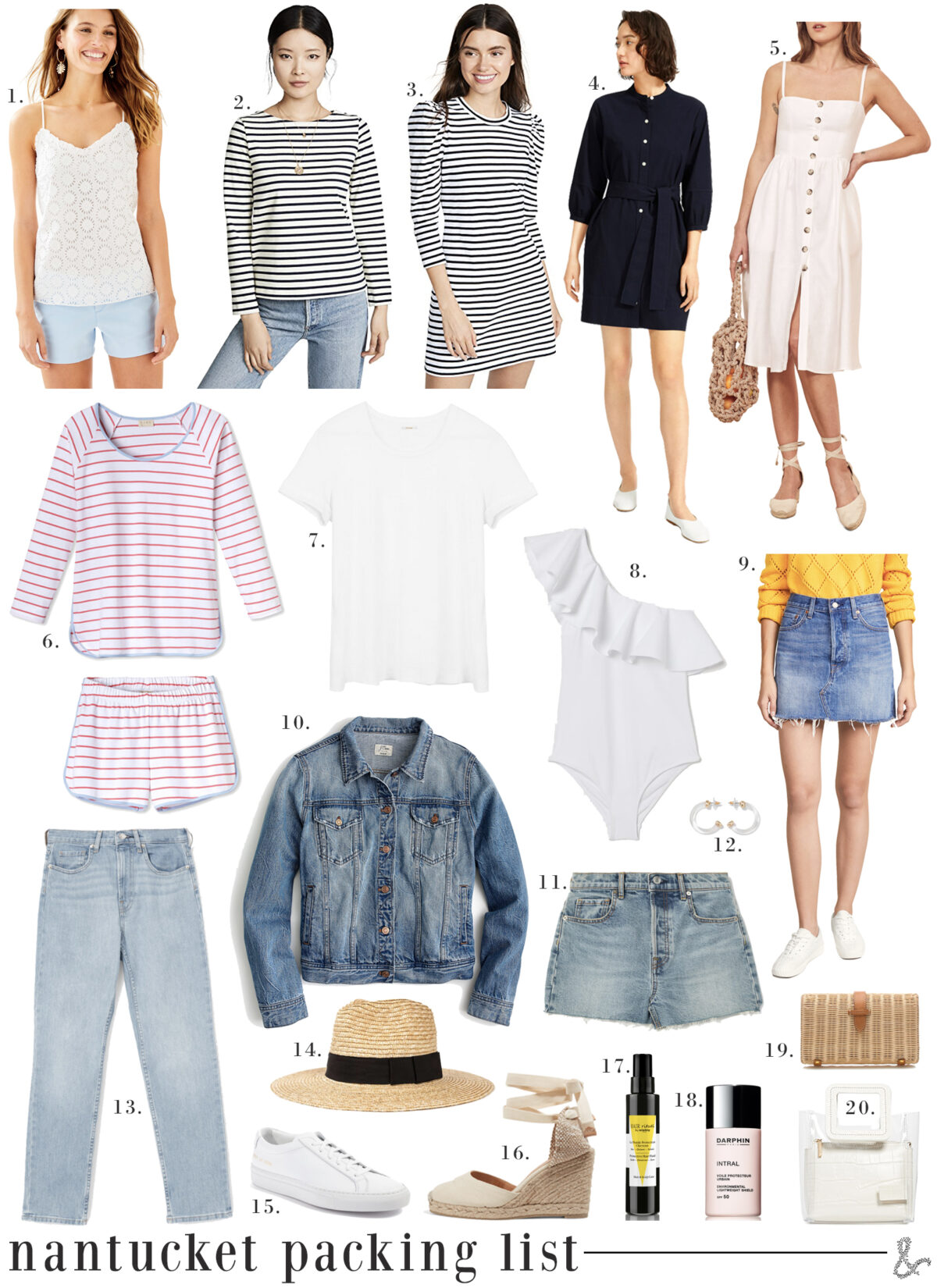 Nantucket Packing List I wit & whimsy
