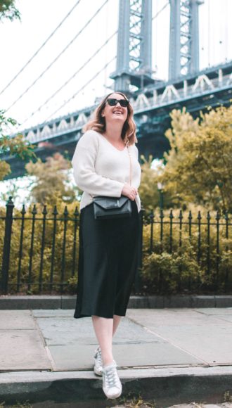 Styling a Silk Midi Skirt I wit & whimsy