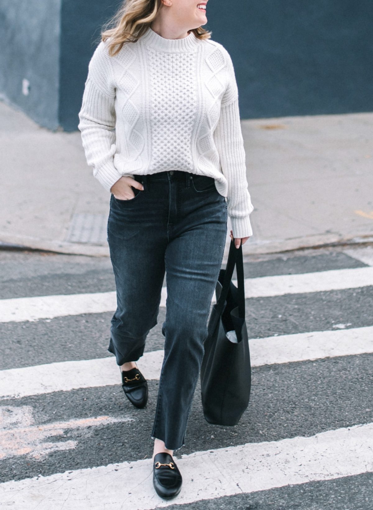 Cable Knit Sweater   Hitting Reset wit whimsy blog