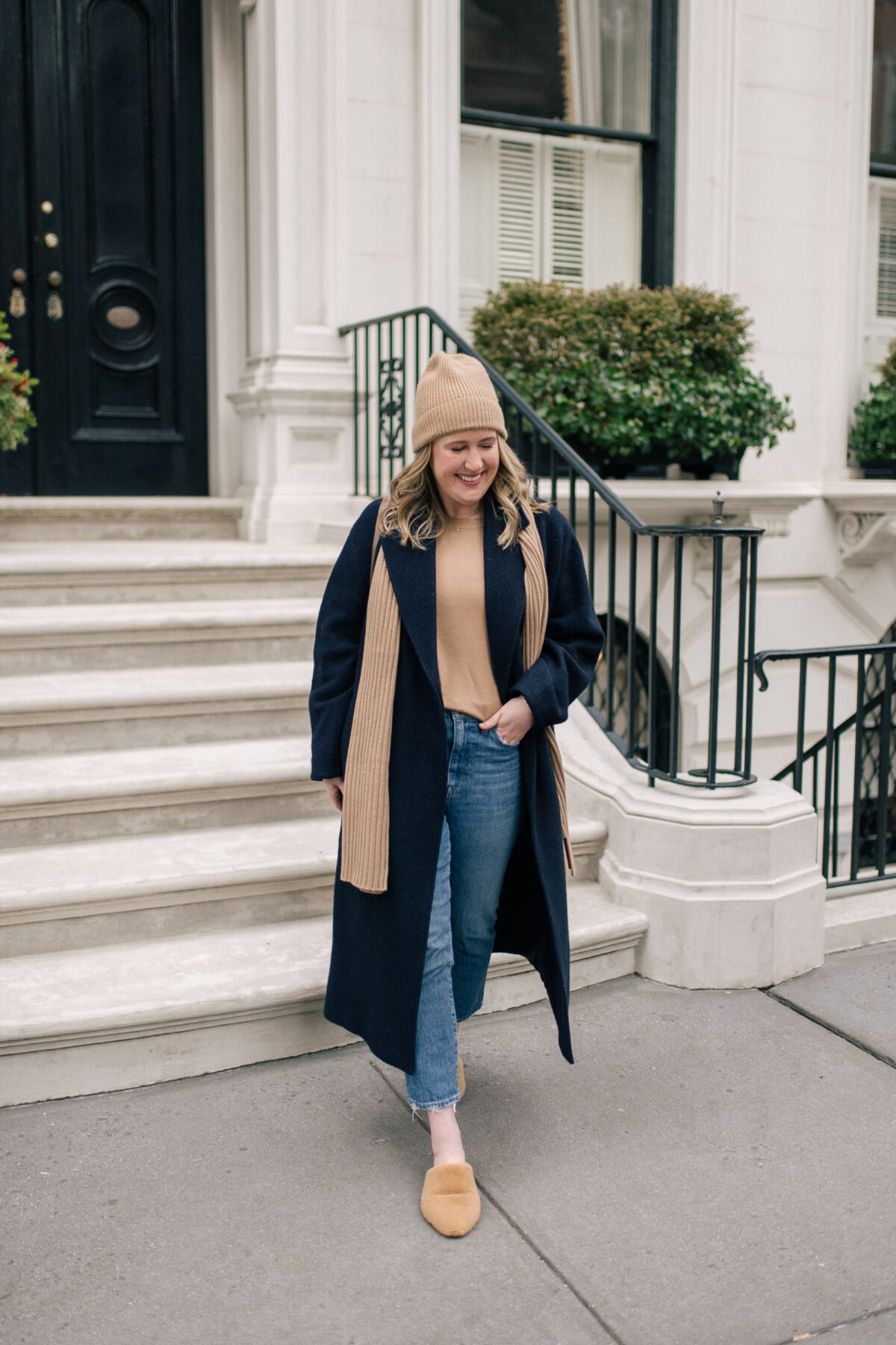 & Other Stories Coat and Jenni Kayne Mules