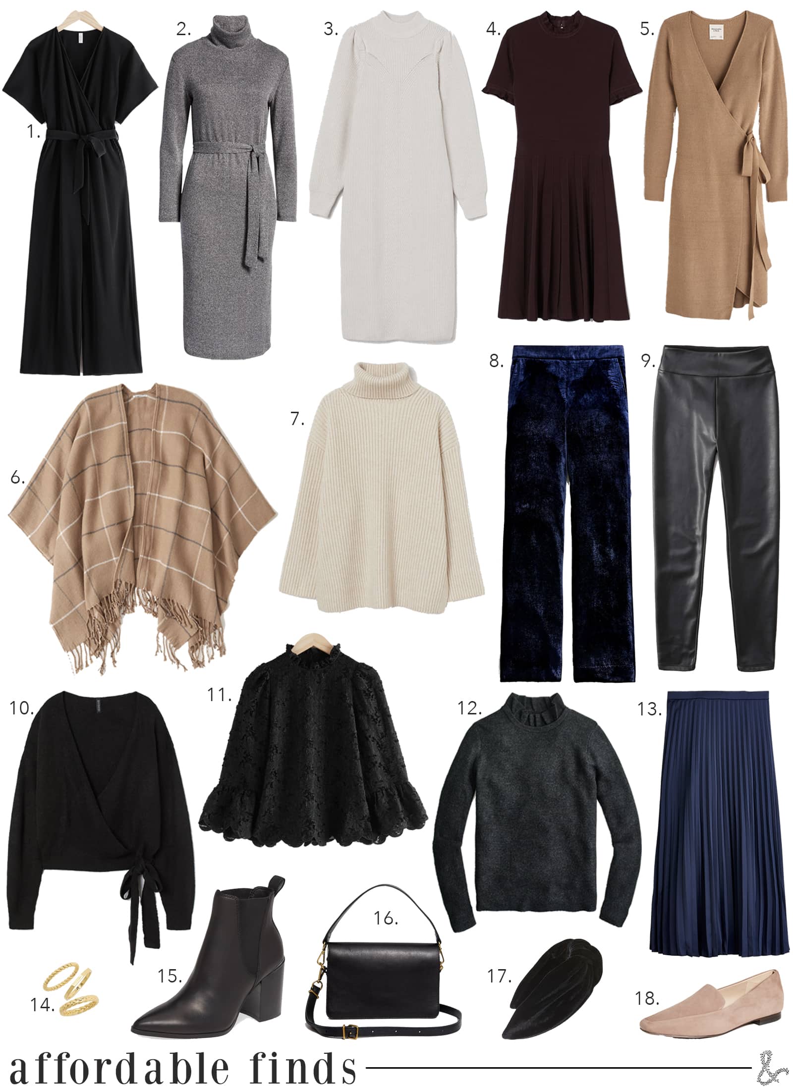 Affordable Thanksgiving Outfit Ideas - wit & whimsy