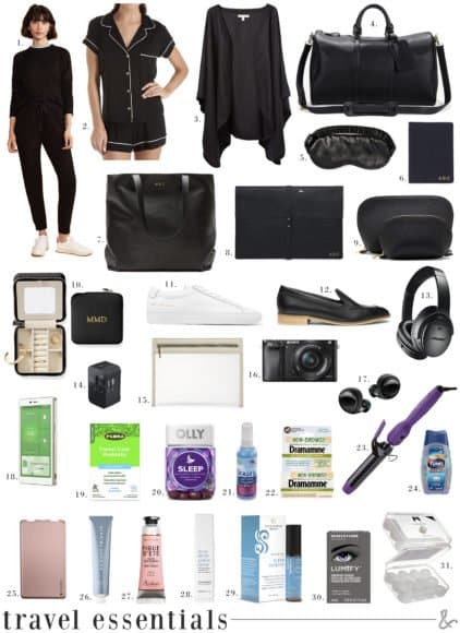 Travel Essentials I wit & whimsy