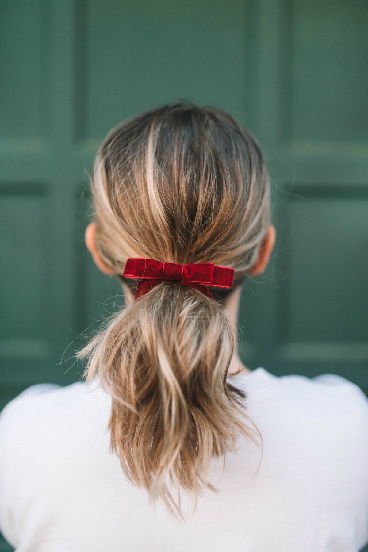 Velvet Hair Bow I wit & whimsy