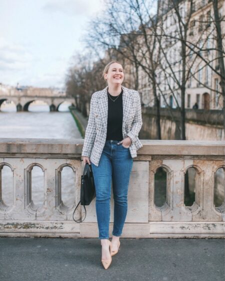 Parisian Inspired Outfit I wit & whimsy