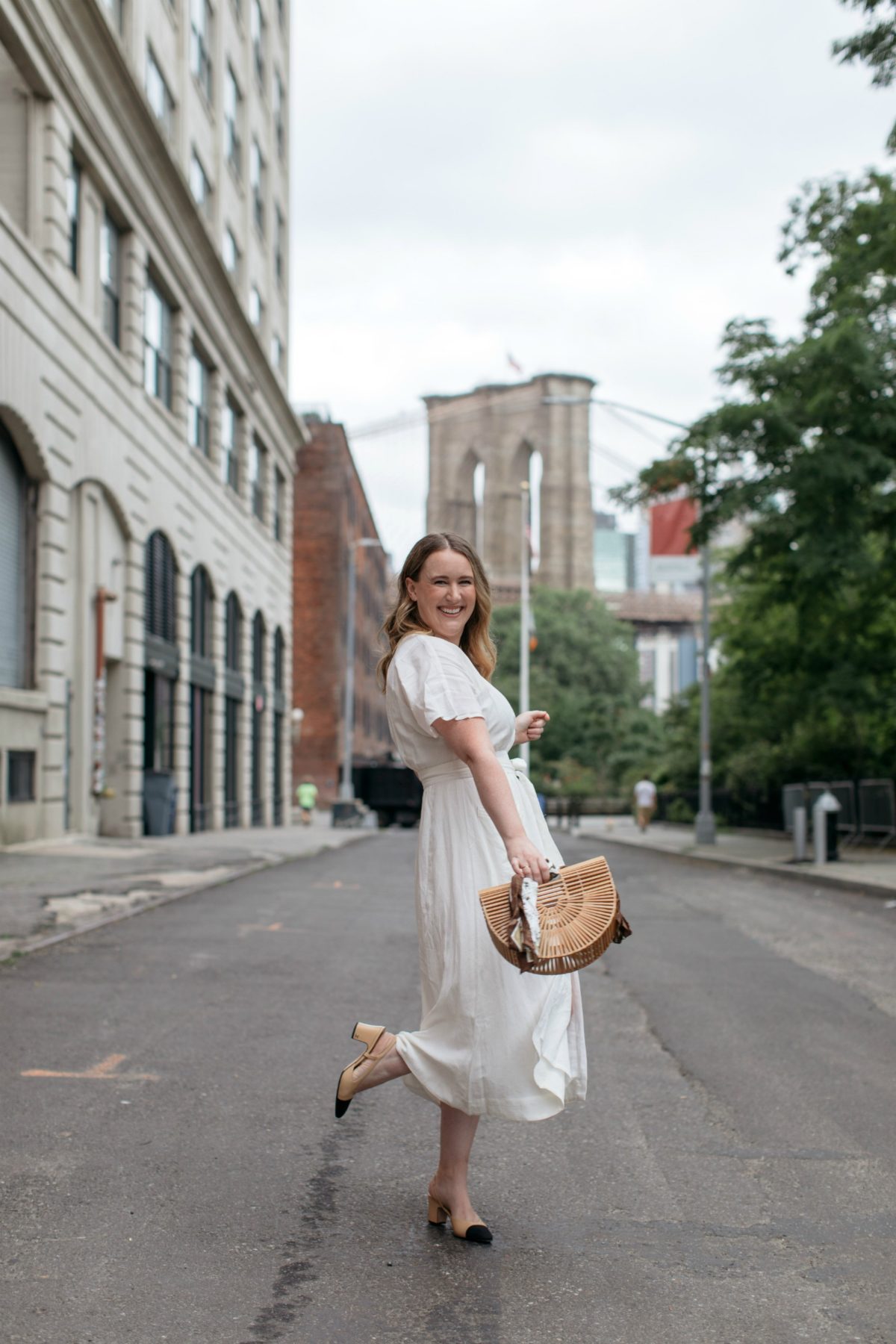 White Linen Dress - wit & whimsy