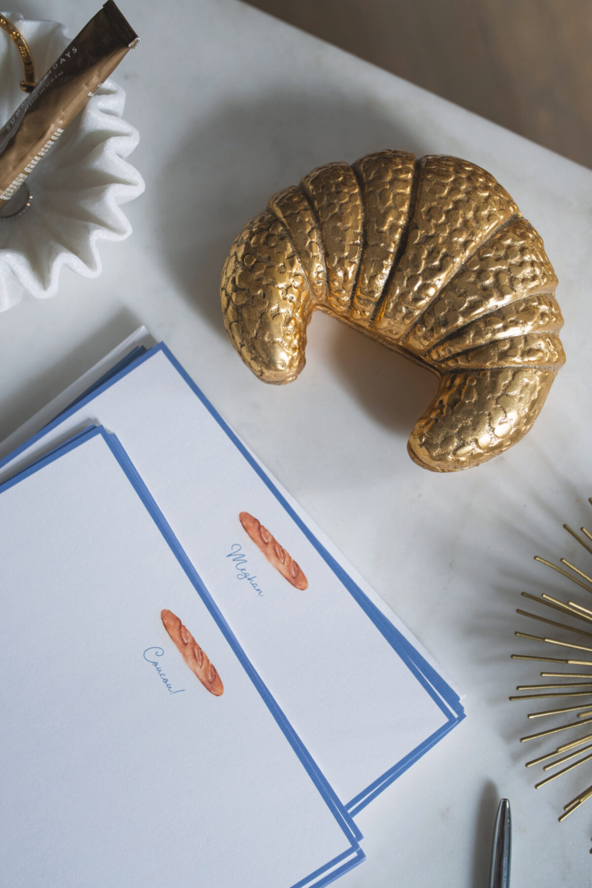 wit & whimsy x The Illustrated Life Baguette Stationery
