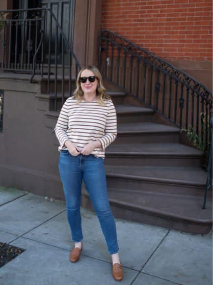 French Girl Style Striped Tee I wit & whimsy