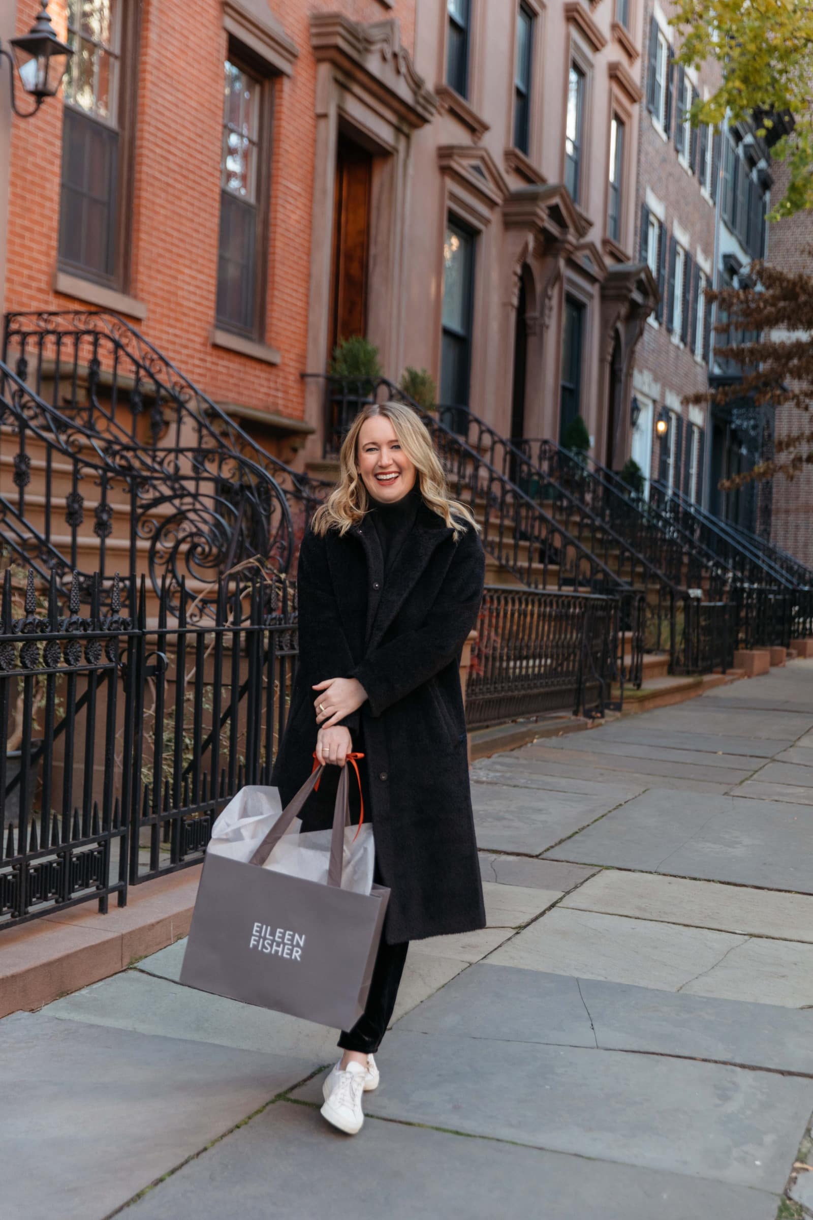 Eileen Fisher Cozy Home Outfit I wit & whimsy