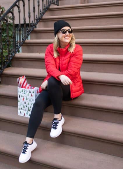 Old Navy Red Puffer Jacket I wit & whimsy