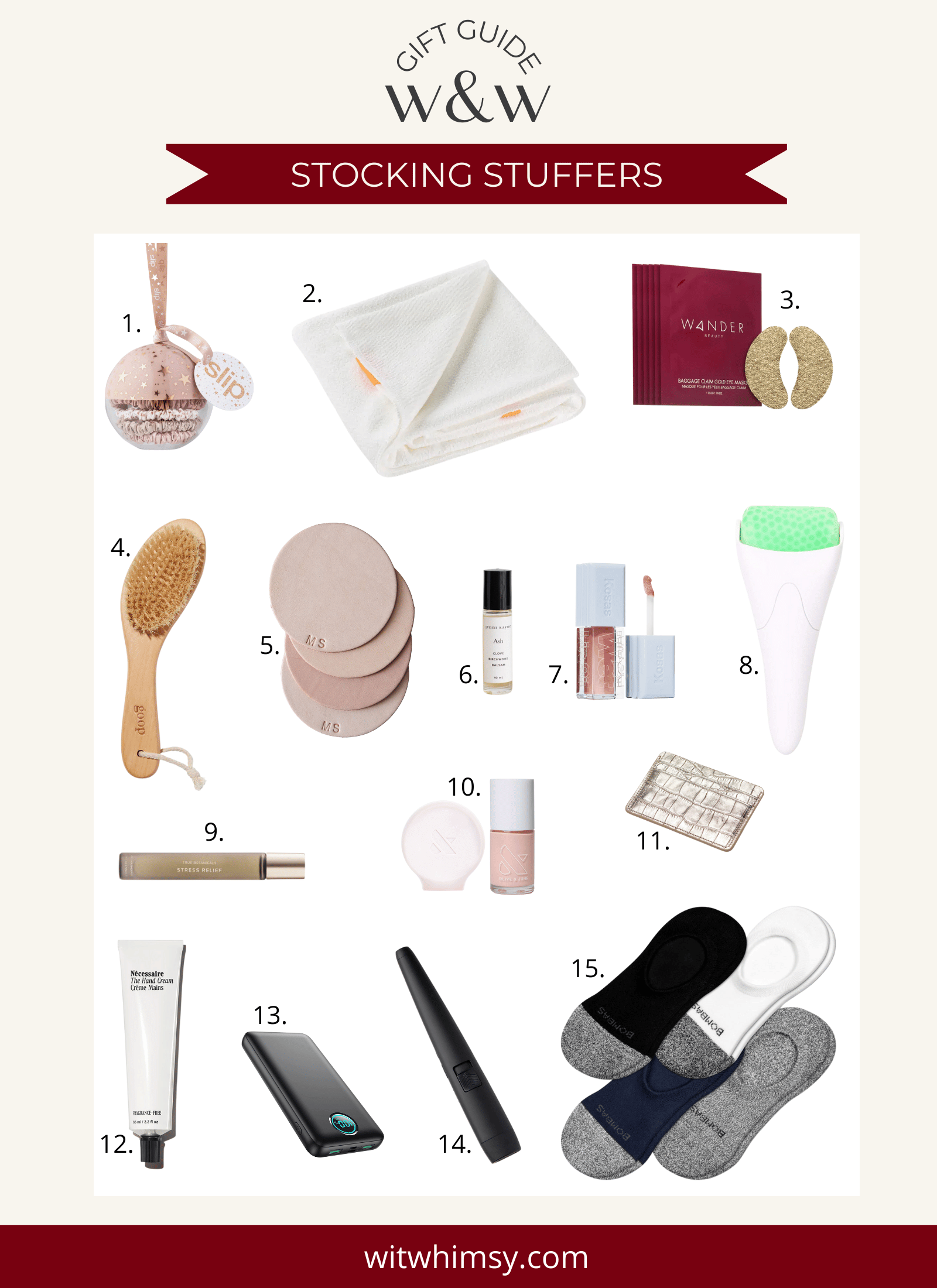 Stocking Stuffers wit & whimsy Gift Guide