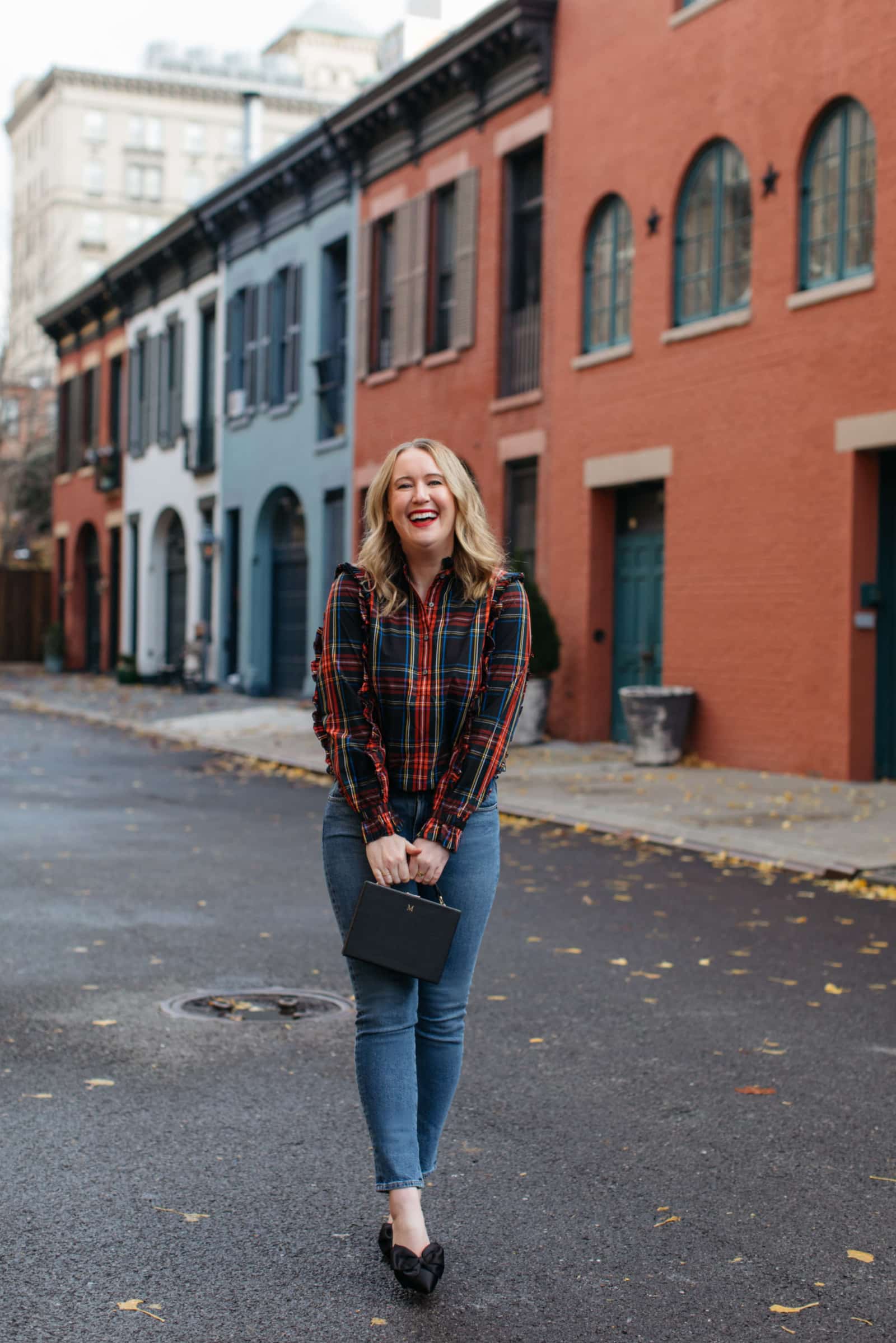 Plaid Holiday Outfit I wit & whimsy