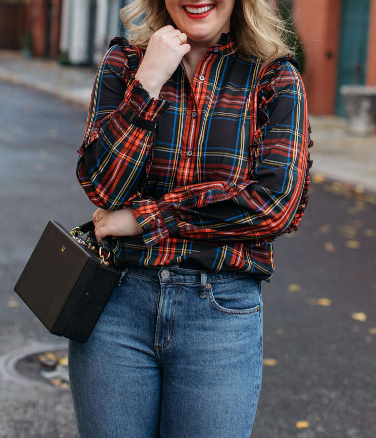 Plaid Holiday Outfits - wit & whimsy