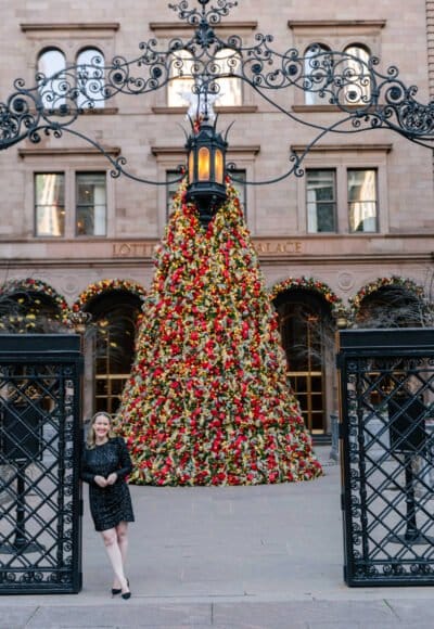 Palace Hotel Christmas Tree I wit & whimsy