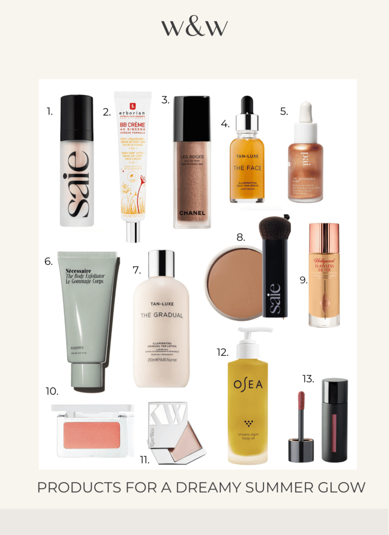 The Best Products for a Summer Glow - wit & whimsy