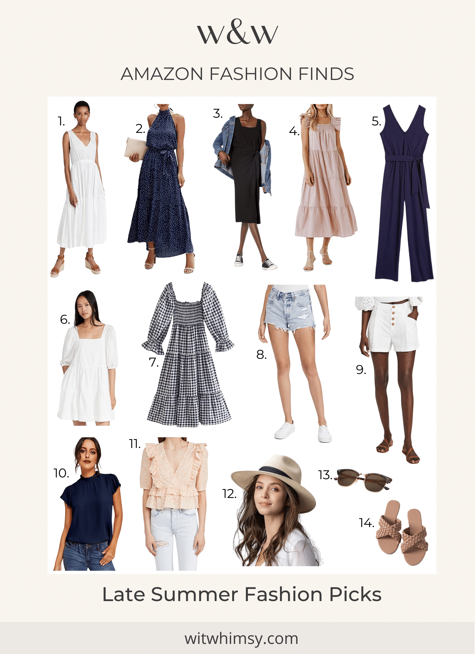 Late Summer Amazon Fashion Picks - wit ...