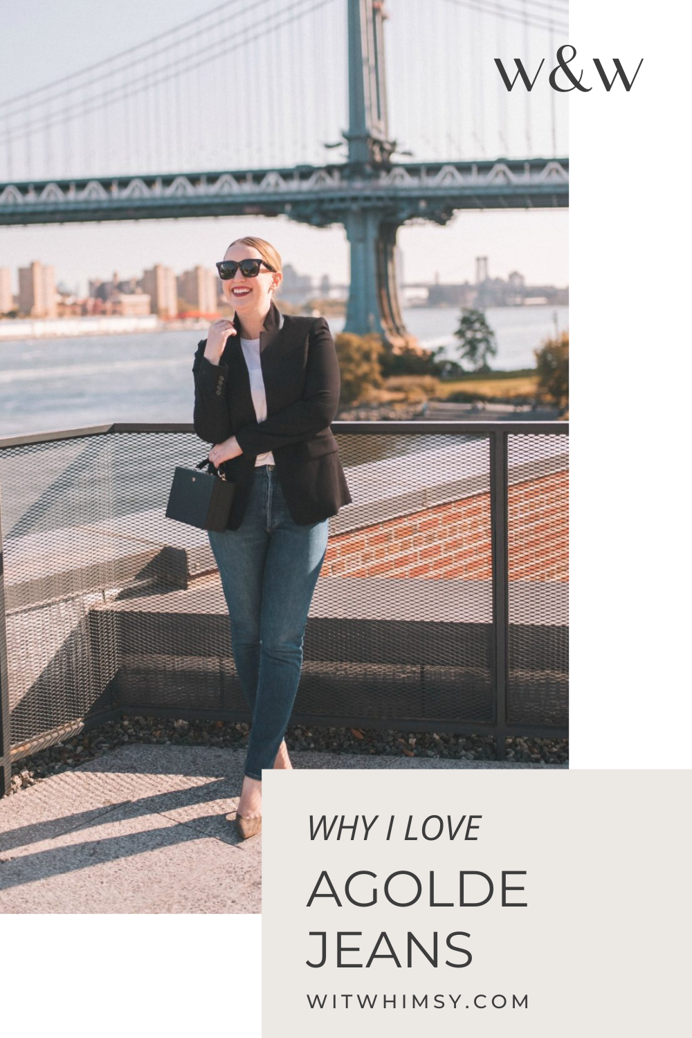 Why I Love Agolde Jeans | wit & whimsy