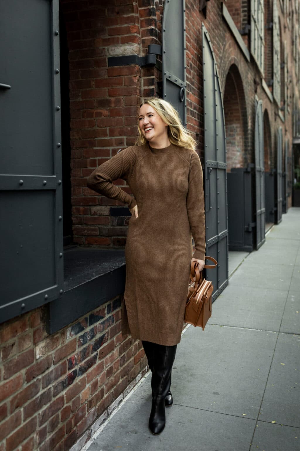 How To Style Sweater Dresses wit & whimsy