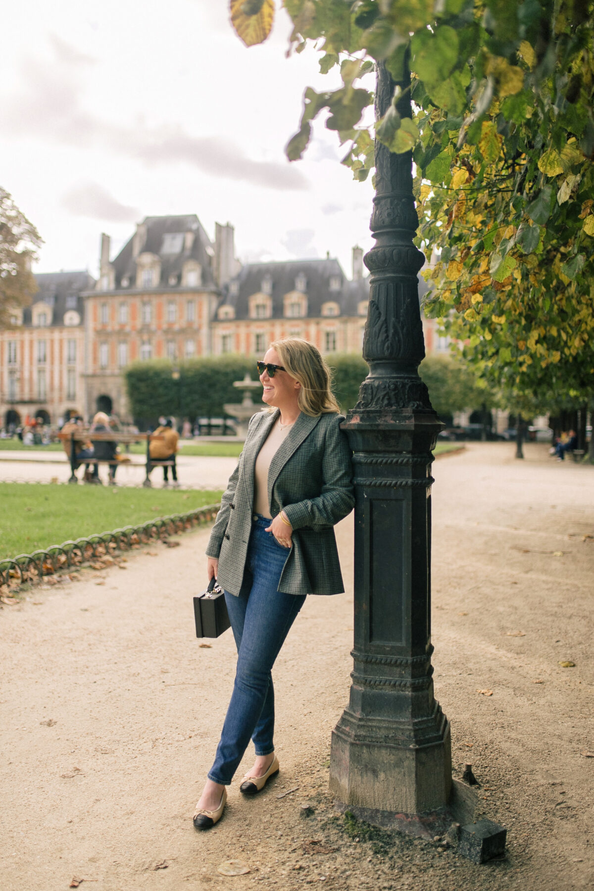 Paris Place des Vosges Veronica Beard Blazer