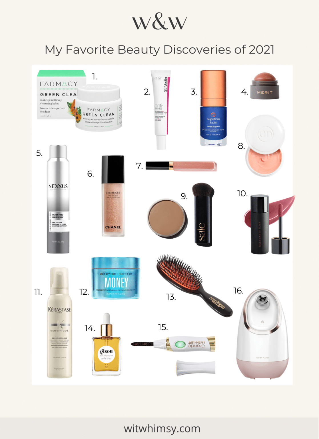 The Best Beauty Products I Tried In 2021 - Wit & Whimsy