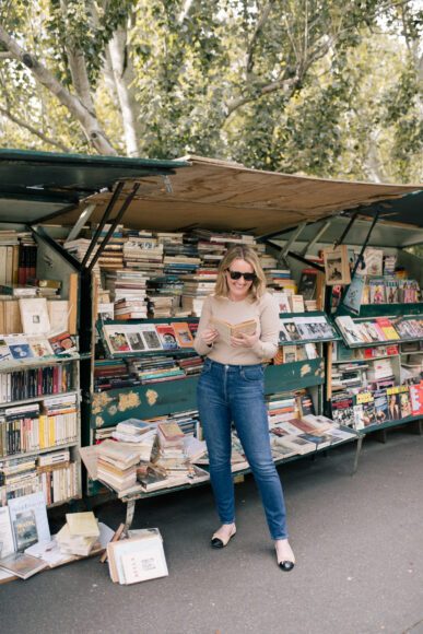 Paris Reading I Book Stand