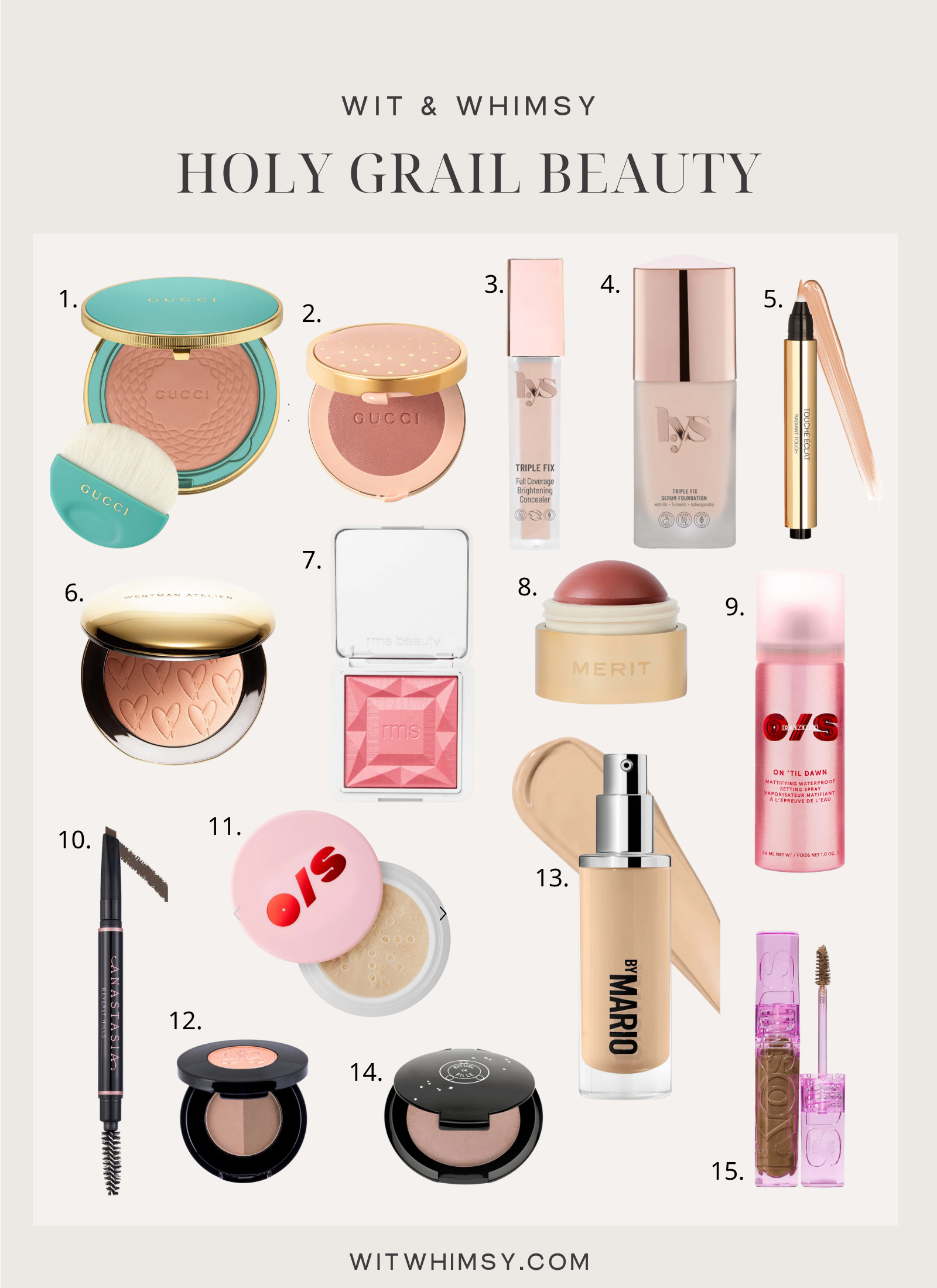 favorite makeup products