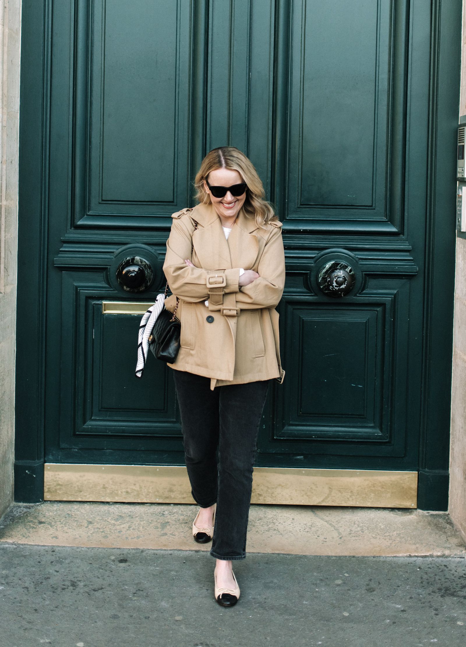 Bash Cropped Trench Coat | Coats to Wear in Paris
